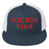 Tucson Fire Flat Bill Trucker Cap