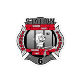 Station 6 Bubble-free stickers