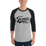 Tucson Fire 3/4 sleeve raglan shirt