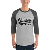 Tucson Fire 3/4 sleeve raglan shirt